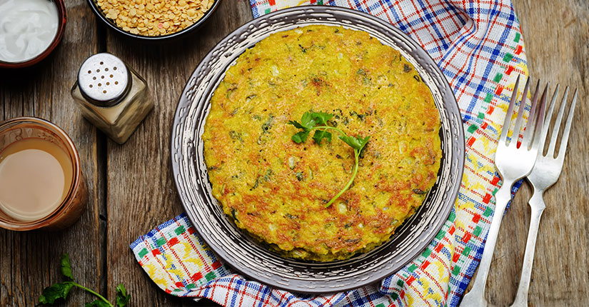 Moong Sprouts Bajra Pesaruttu