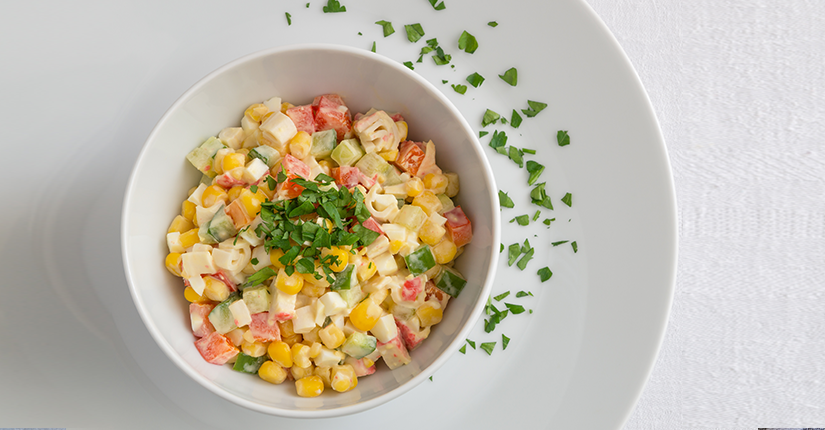 Sweet corn and Paneer Salad