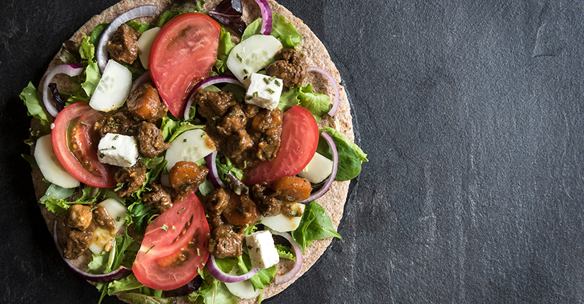 Mexican Salad Tortilla Bowl