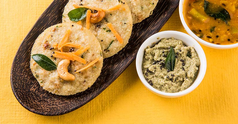 Foxtail  millet Rava Idli