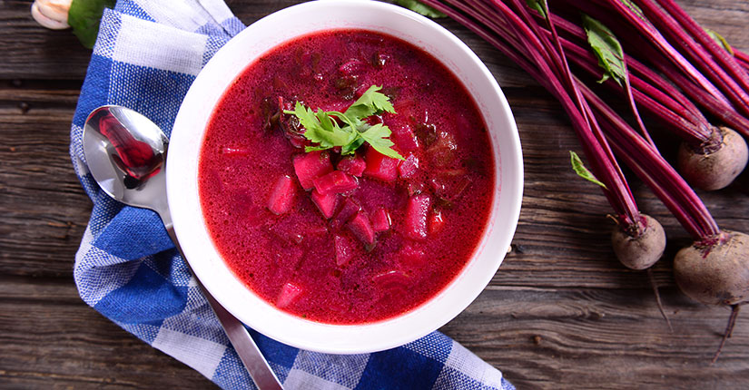 Beet Apple Soup