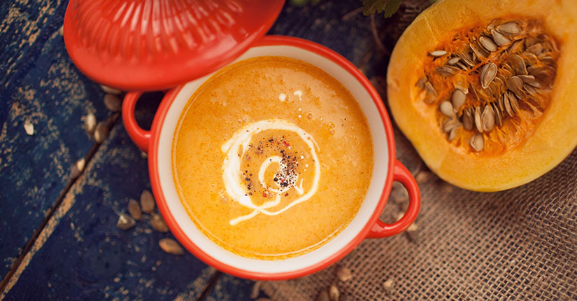 Butternut Squash Avocado Soup