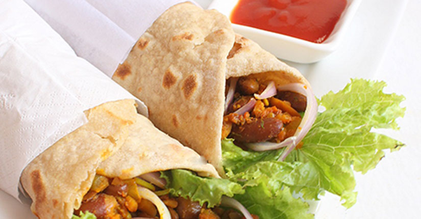 Rajma Wrap