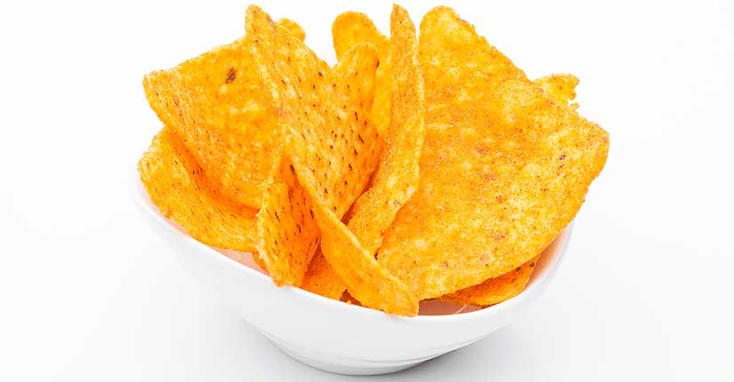 Amaranth Rice Flour Nachos
