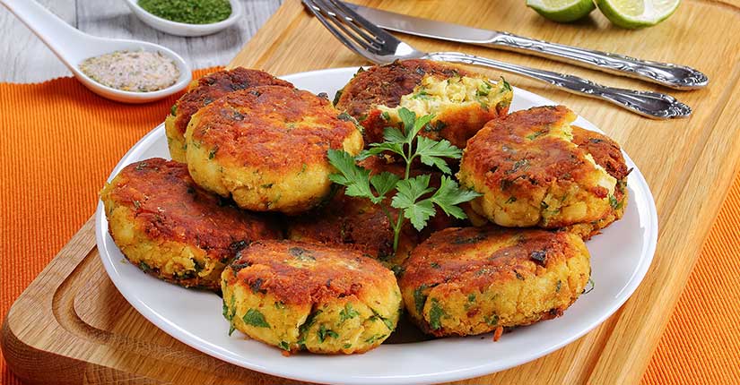 Baked potato vada