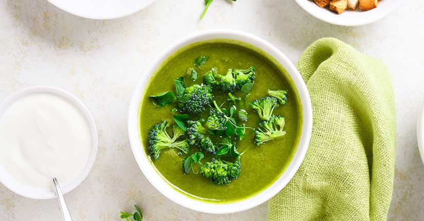 Almond & Broccoli Soup