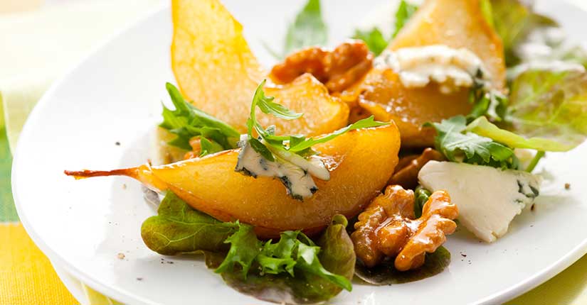 Pear Walnut Salad