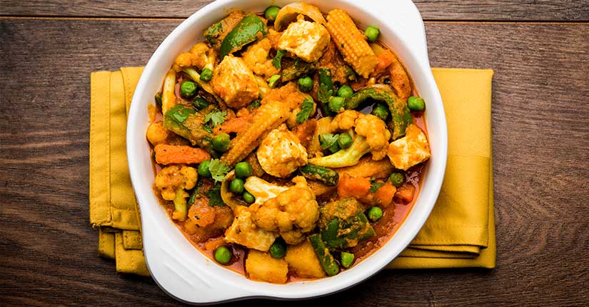 Paneer Cauliflower Curry