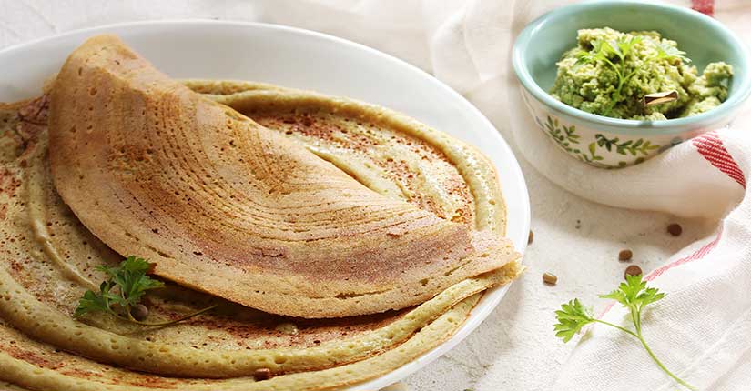 Quinoa Amaranth Dosa