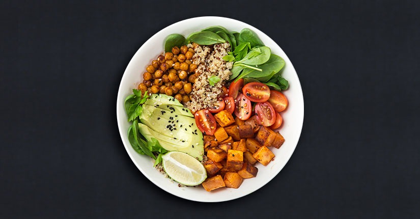 Quinoa Chickpea Salad