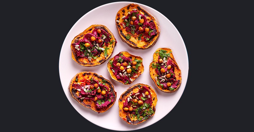 Sweet Potato Tostadas