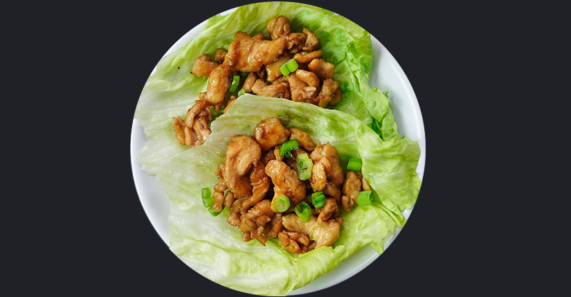 Thai Chicken Lettuce Wraps