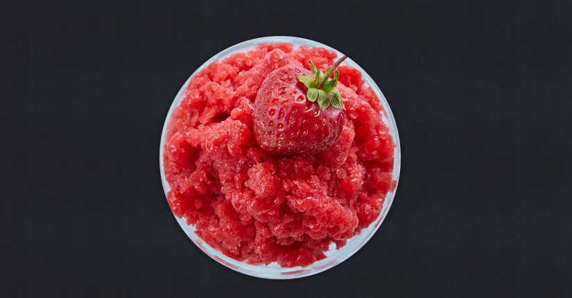 Strawberry Granita