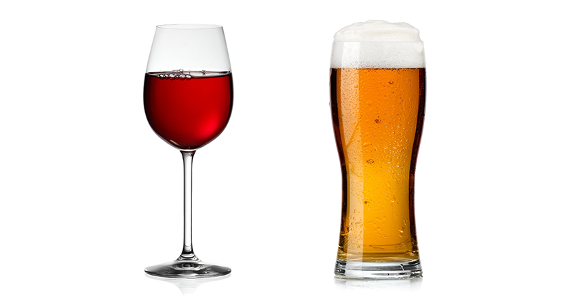 Know Which One is the Healthiest: Wine v/s Beer