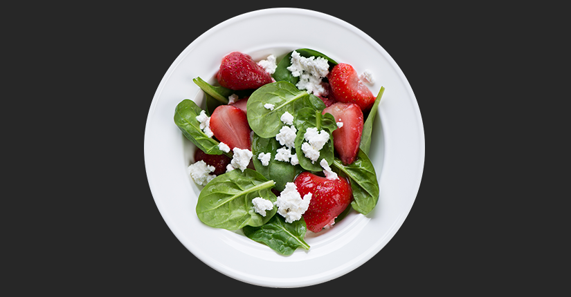 Strawberry Spinach Salad