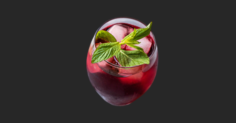 Hibiscus ginseng iced tea