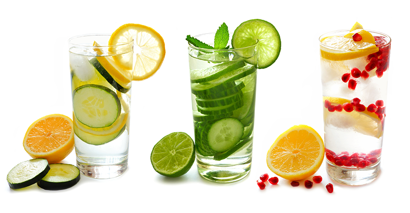 5 Infused Water Drinks to Sip On During Your Shopping Spree