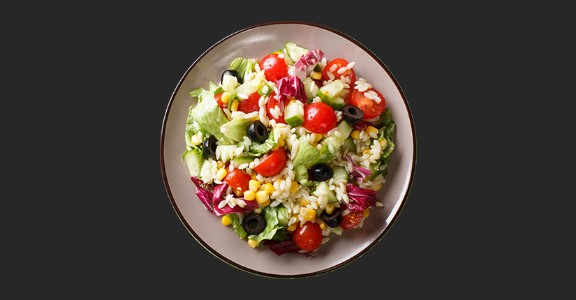 Rainbow Orzo Salad