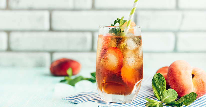 Ginger Peach Cooler