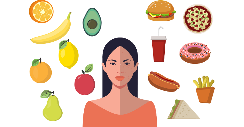 5 Ways How Food Affects the Skin