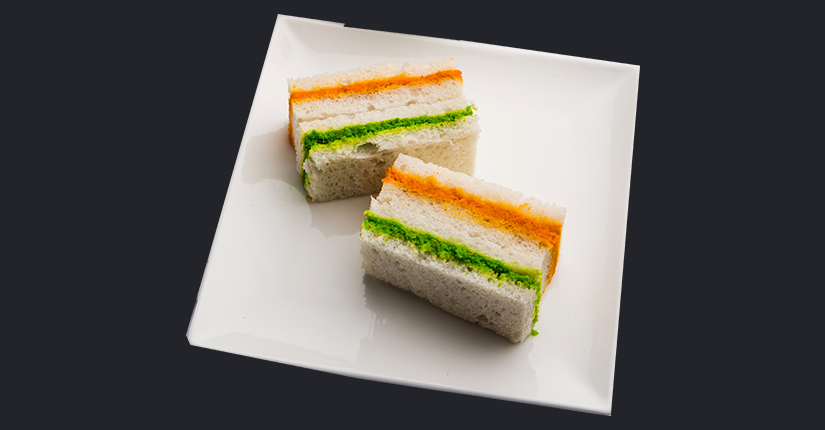 Tricolor Sandwich Roll