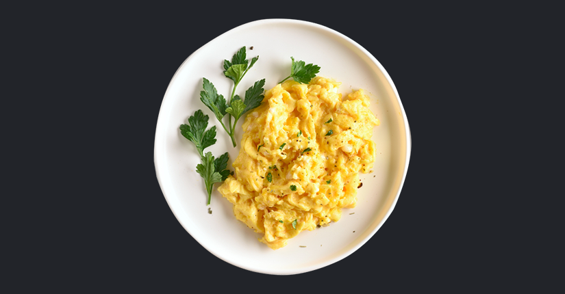 Garden egg scramble