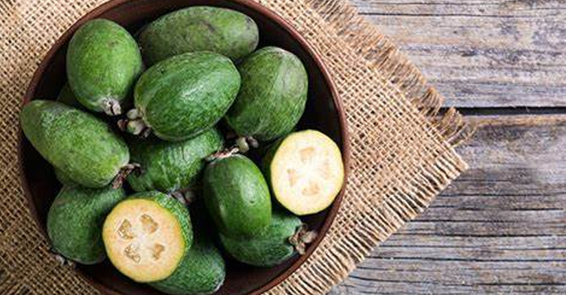 Feijoa Fruit- The Combination in Taste of Strawberry, Melon, and Pineapple