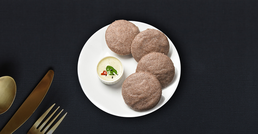 Ragi & Kale Idli