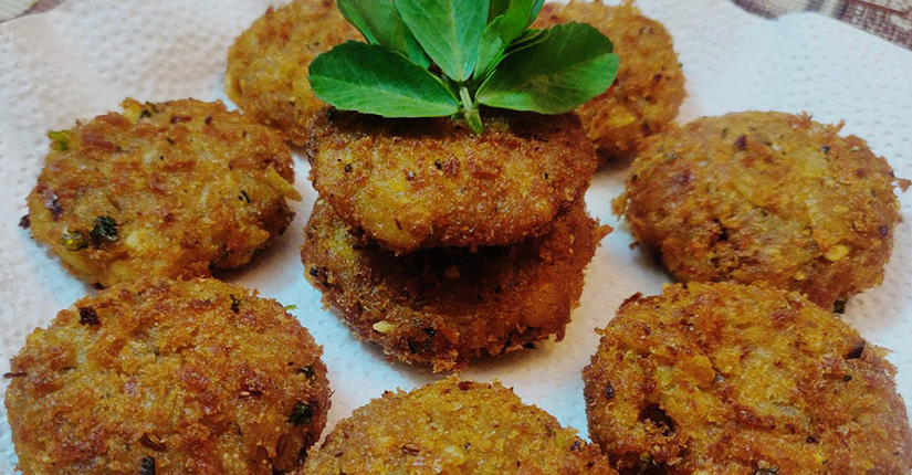 Crispy Corn cutlets