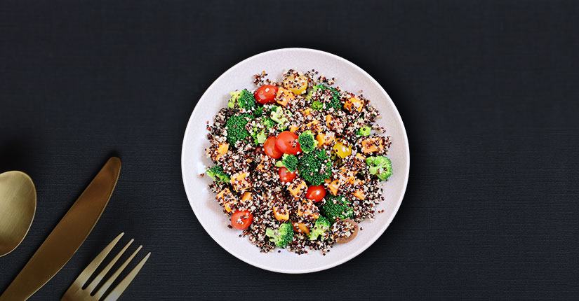 Warm Vegetable Grain Salad