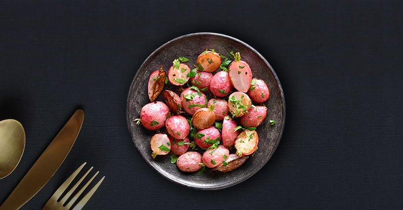 Roasted Radish Plate