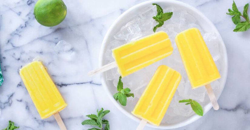 Mango Pine Popsicles