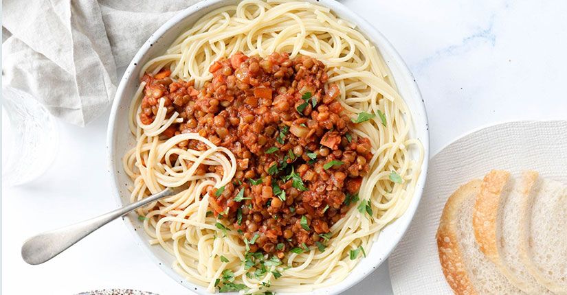 Easy Lentil Bolognese