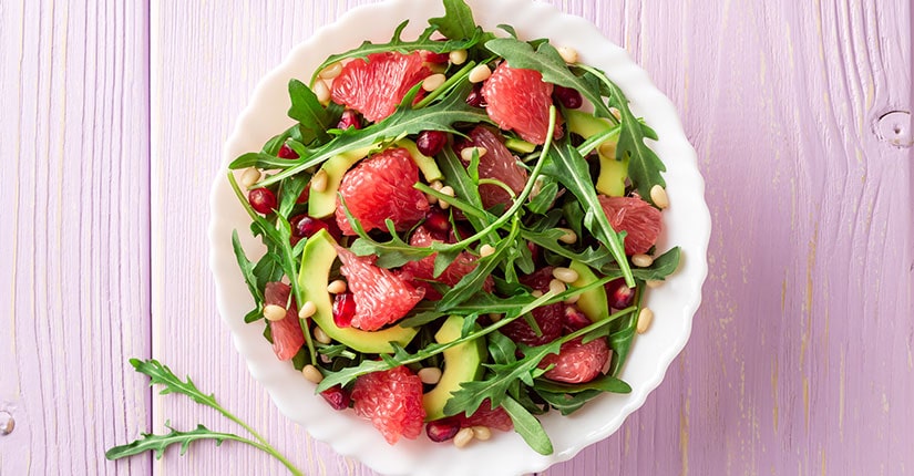 Greens and Grapefruit Salad