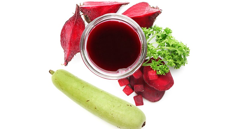 Bottle-gourd Beet Juice