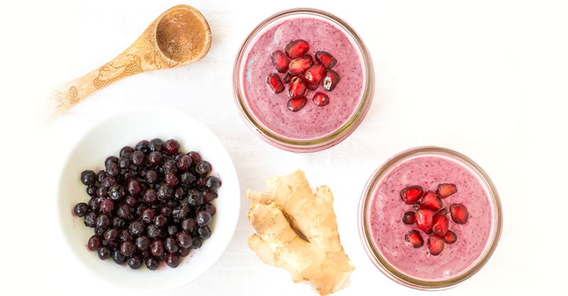 Berry Ginger Smoothie