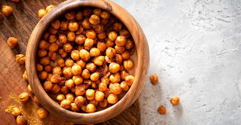 Crunchy Roasted Chickpeas