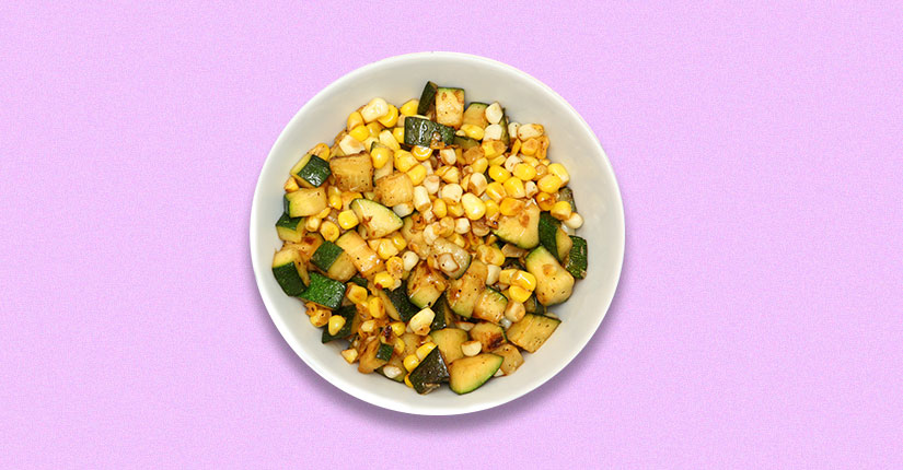 Zucchini and Corn Salad