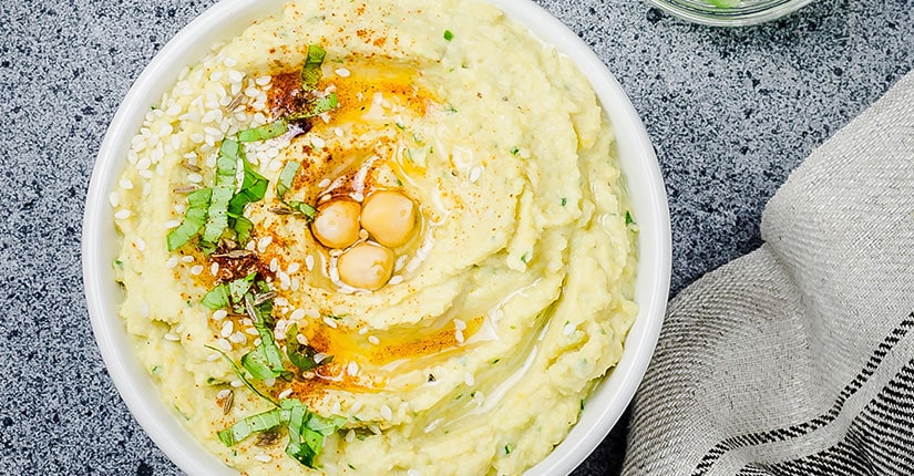 Cauliflower-Garlic Hummus