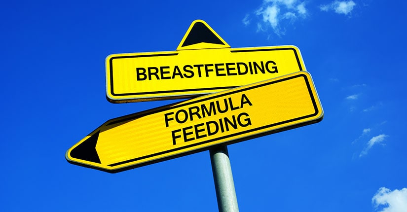 Breastfeeding vs Formula Feeding, know the difference