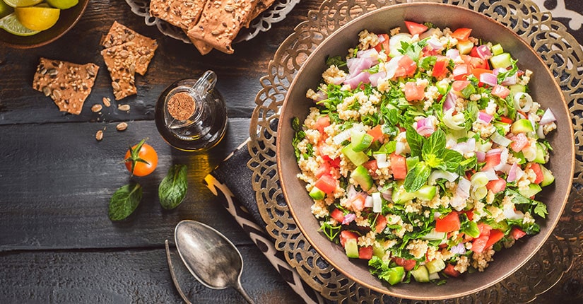 Tossed Egyptian Salad recipe