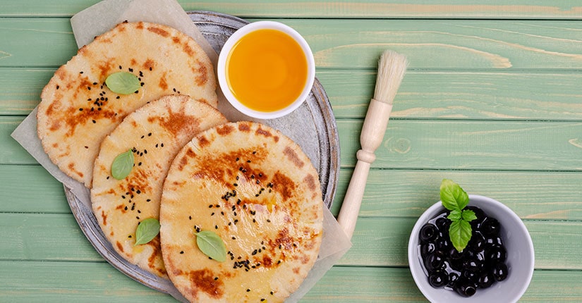 Sesame Flatbread