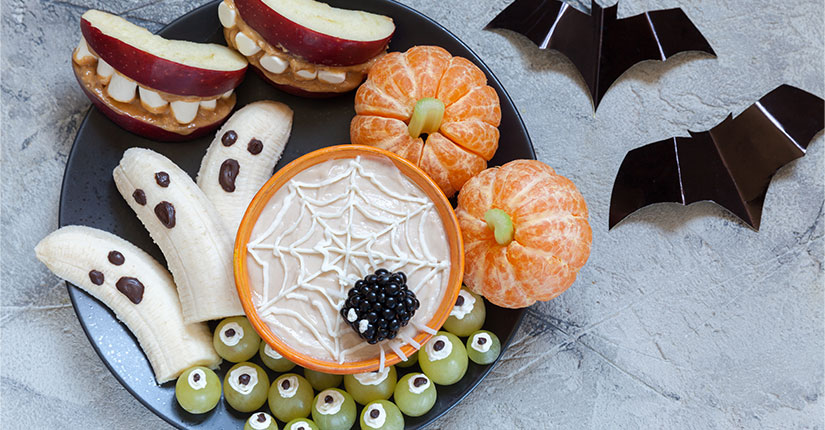 Celebrate the day with power-puff Halloween Snacks