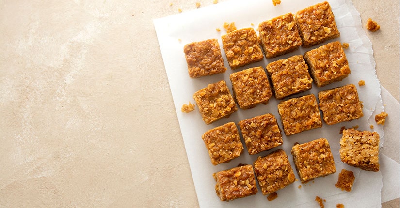 Baked Quinoa Chickpea Square Bites