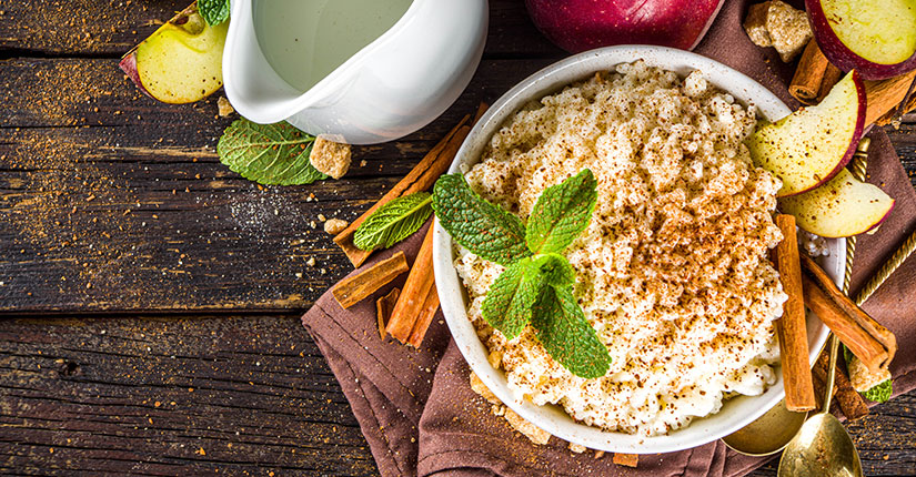 Apple and Rice Porridge