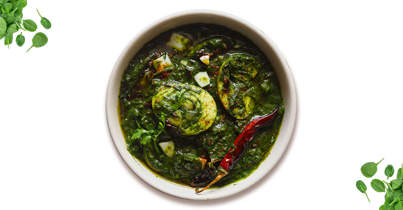 Spinach Egg Curry