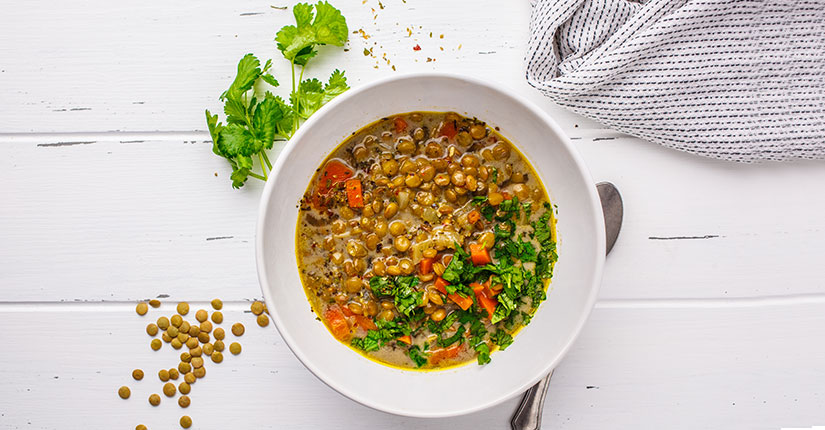 Vegetables and Lentil Soup Nmami Life