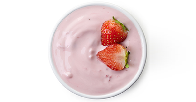 5 Minute Strawberry Yoghurt Bowl