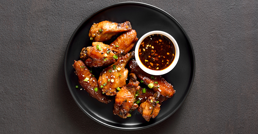 Garlic Ginger Chicken Wings