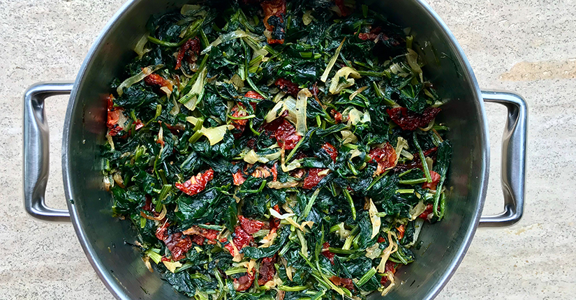 Sauteed Rainbow Chard